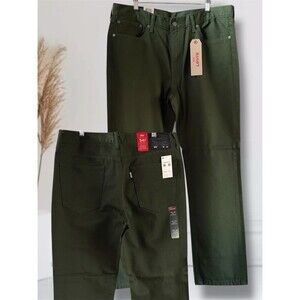 Levi’s 541 Athletic Fit Men’s W36 L32 Green Denim Jeans